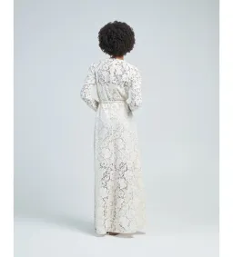 Zimmermann Matchmaker Lace Sheath Dress Cream Size 2/AU 12 for rent on The Volte - image 5