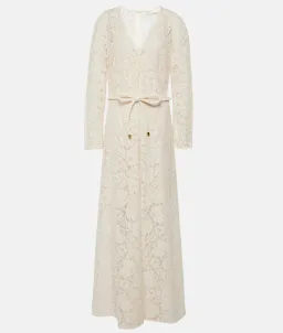 Zimmermann Matchmaker Lace Sheath Dress Cream Size 2/AU 12 for rent on The Volte - image 6