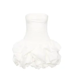 Aje Violette Mini Bubble Dress in Ivory Size 10 for rent on The Volte - image 5