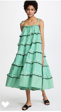 Innika Choo Frill Dress Size 10 for rent on The Volte - image 1