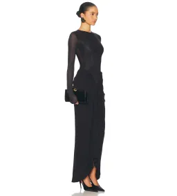 Helsa The Margot Dress Black Size XS / AU 6 - 8 for rent on The Volte - image 2