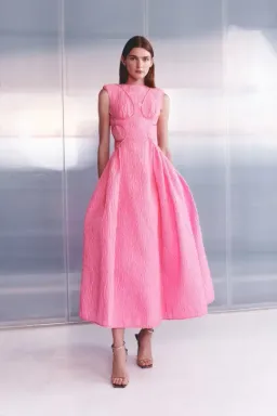 Rachel Gilbert Celia Dress Pink Size 10 for rent on The Volte - image 4