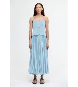 Acler Avonlea Midi Dress Celeste Blue Size 8 for rent on The Volte - image 3