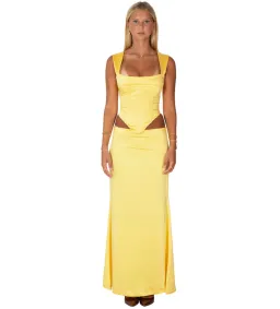 I am Delilah Valerie Corset and Skirt Daffodil Size XS/Au 6 for rent on The Volte - image 1