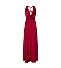 Manning Cartell Charmed Cowl Slip Maxi Dress Red Size 4  for rent on The Volte - image 3