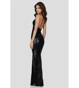 Love Nookie Smoulder Maxi Gown Black Size M/AU 10 for rent on The Volte - image 3