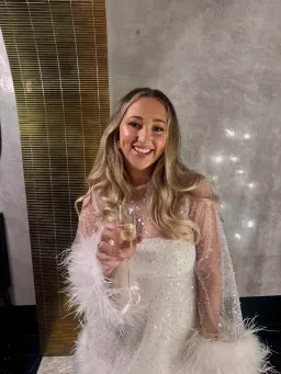 Mode & Affaire GiGi Feather Dress for rent on The Volte - image 3