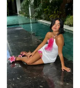 HNTR The Label Lexi Mini Lillie Dress White Size AU 8 for rent on The Volte - image 1