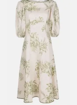 Zimmermann Empire Midi Dress Floral Size 12/M for rent on The Volte - image 1