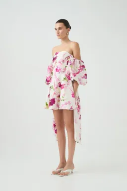 Aje Incarnation Mini Dress Fresh Flora Size 14 for rent on The Volte - image 2