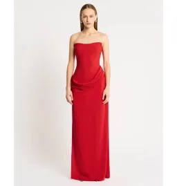 Sass & Bide Kahlo Dress Scarlet Size AU 8 for rent on The Volte - image 1