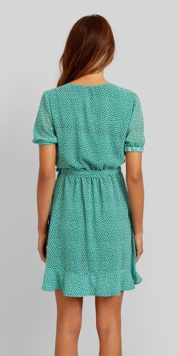 Kookai Carmen Green Wrap Dress Size 6 for rent on The Volte - image 2