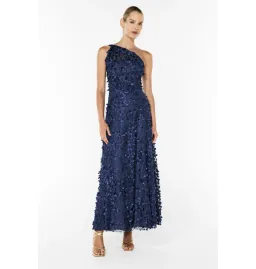 Manning Cartell Enchantment One Shoulder Dress in Royal Blue Size AU 14 for rent on The Volte - image 2
