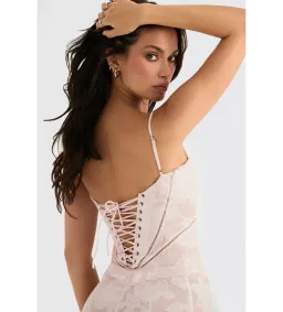 House of CB Seren Maxi Dress Pink Size XS / AU 6 for rent on The Volte - image 4