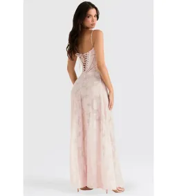 House of CB Seren Maxi Dress Pink Size XS / AU 6 for rent on The Volte - image 3