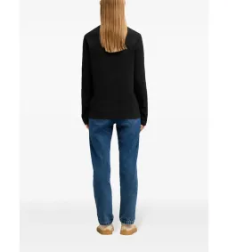 Ami De Coeur Cotton Long Sleeves T-Shirt Black Size M/AU 8 for rent on The Volte - image 3