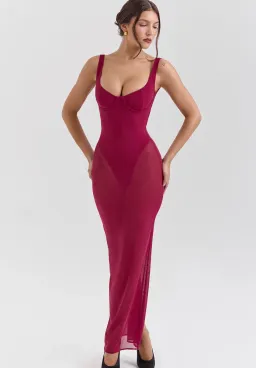 House of CB Robina Dress Red Maxi Size S / AU 8 for rent on The Volte - image 2