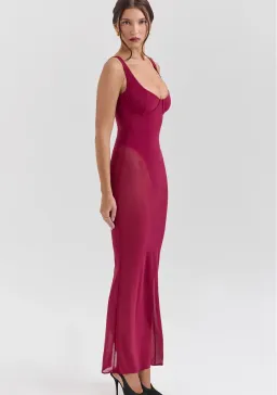 House of CB Robina Dress Red Maxi Size S / AU 8 for rent on The Volte - image 4