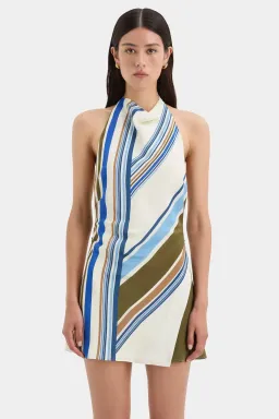 Sir the Label Thistle Halter Mini Multi Size 2 / Size AU 10 for rent on The Volte - image 2