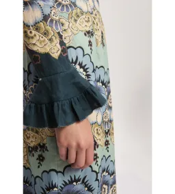 Alemais Madalena Midi Dress in Multi Size 10 for rent on The Volte - image 5