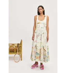 Alemais Anouk Ballet Sundress in white Size AU 16 for rent on The Volte - image 1