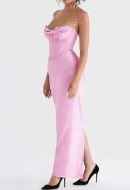 House of CB Charmaine Maxi Dress Pink Size 6 for rent on The Volte - image 3