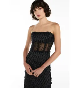 Manning Cartell Supreme Extreme Strapless Gown Black Size AU 8 for rent on The Volte - image 5