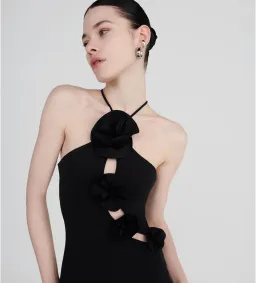 Maygel Coronel Liri Maxi Dress Black One Size for rent on The Volte - image 4