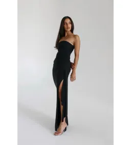 Natalie Rolt Black Miranda Gown Size 6/XS for rent on The Volte - image 1