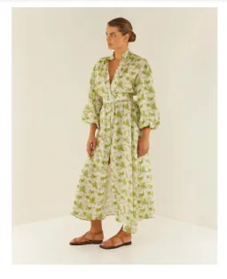 Palm Noosa Noddy Dress in Palm Print Size 10 for rent on The Volte - image 1