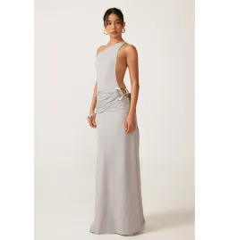 Ance Gria Gaia Gown Silver Blue Size XS / AU 6 for rent on The Volte - image 2