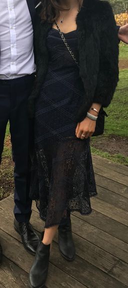 Manning Cartell dress Navy Size 8 for rent on The Volte - image 2