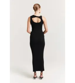 Henne Romee Knit Skirt and Top Set in Black Size AU 12 for rent on The Volte - image 3