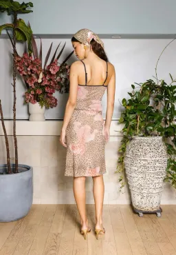 With Harper Lu Camisole and Midi Skirt Mesh Leopard Set Size S/AU 8 for rent on The Volte - image 4