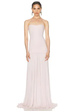 Helsa Naomi Gown Maxi Pink Size AU 8 for rent on The Volte - image 1