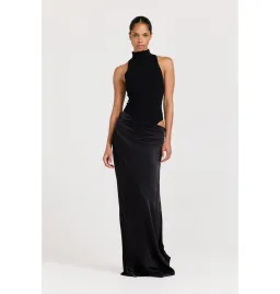 Henne Soraia Dress in Black Size AU 6 for rent on The Volte - image 1