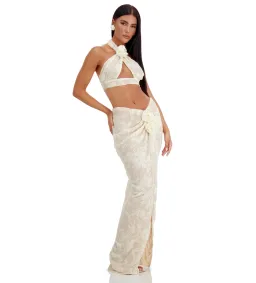 Alamour the Label Celestina Set Cream Size XS/AU 6 for rent on The Volte - image 2