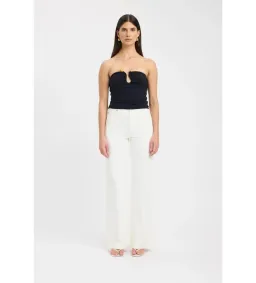 Kookai Tayla Trim Top Black Size AU 8 for rent on The Volte - image 1