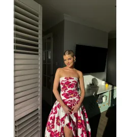 Aje Behold Maxi Dress Floral Size 8 for rent on The Volte - image 1