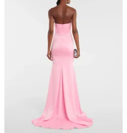 Alex Perry Barkley Strapless Gown Pink Size AU 6 for rent on The Volte - image 3