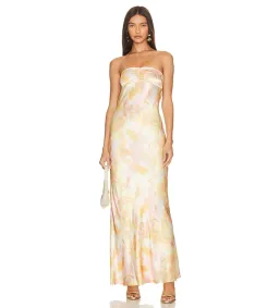 Bec & Bridge Indi Strapless Maxi Floral Size AU 8 for rent on The Volte - image 1