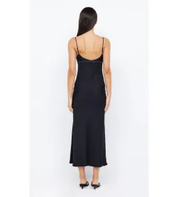 Bec & Bridge Emery Midi Dress Black/Ivory Size AU 8 for rent on The Volte - image 3