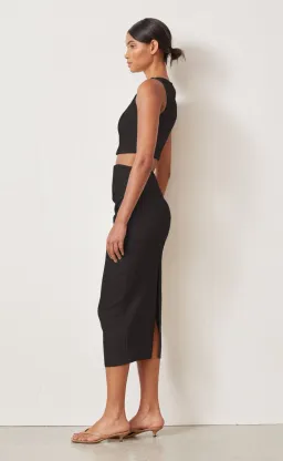 Bec & Bridge Raphaela Top and Skirt Set Black Size 6 for rent on The Volte - image 2