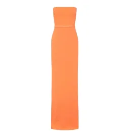 Alex Perry Cassidy Strapless Column Gown Orange Size 10 for rent on The Volte - image 3