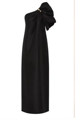 Aje Cira Maxi Dress Black  Size 16 for rent on The Volte - image 6