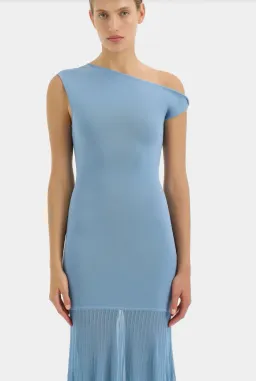 Sir the Label Indigo Twist Dress Blue Size 10 for rent on The Volte - image 4