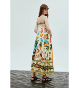 Alemais Paradiso Sundress Multi Size AU 12 for rent on The Volte - image 2