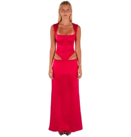 I Am Delilah Valerie Set Cherry Size S / AU 8 for rent on The Volte - image 1