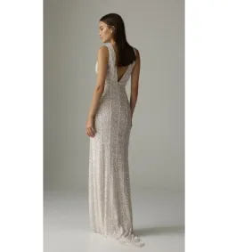 Rachel Gilbert Yolandie Gown in Size 4 for rent on The Volte - image 2