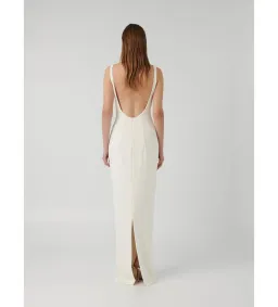 Effie Kats White Verona Gown in White Size XS/ AU 6 for rent on The Volte - image 3